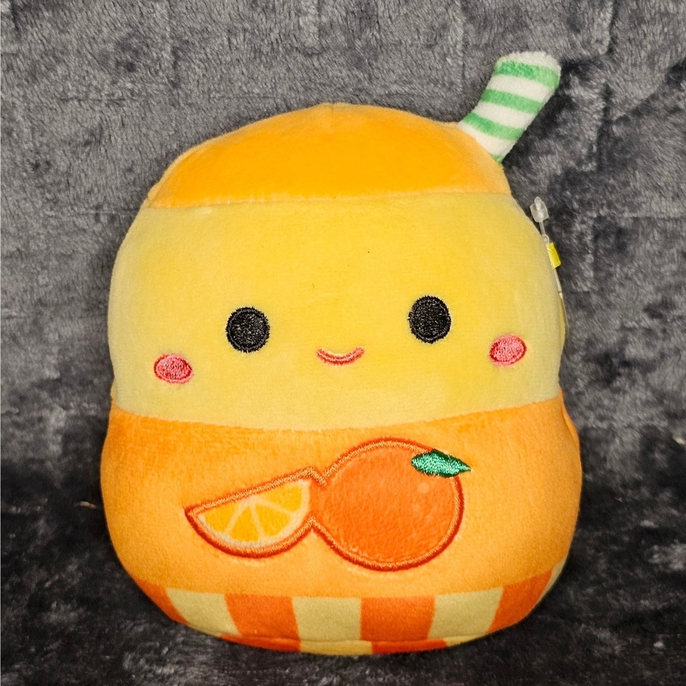 Squishmallows Marcos the Orange Juice 5" Plush Mystery & Brunch Squad No Scent